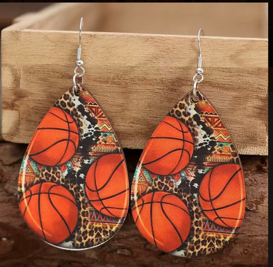 Basketball Mom Earrings