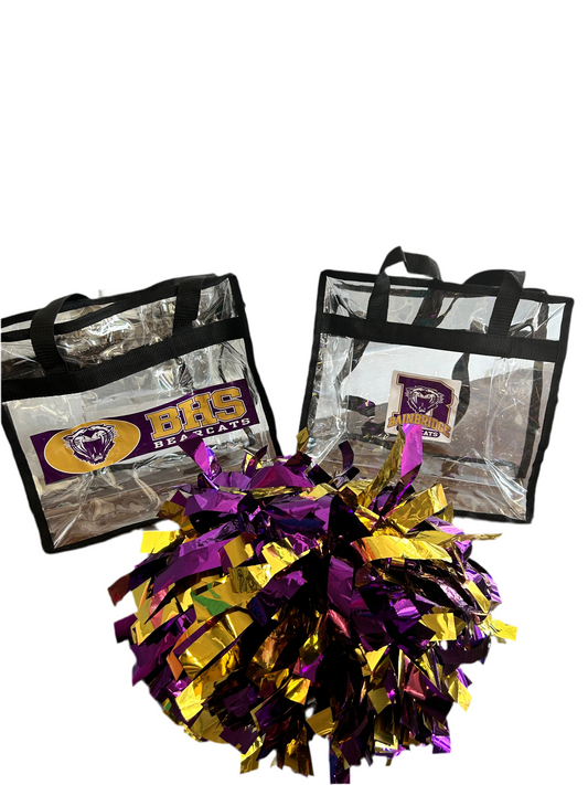 Clear Game Day Bags